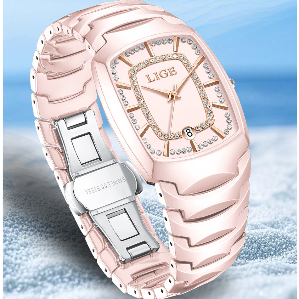 Multifunctional Waterproof Calendar New-style Couples Quartz Watch