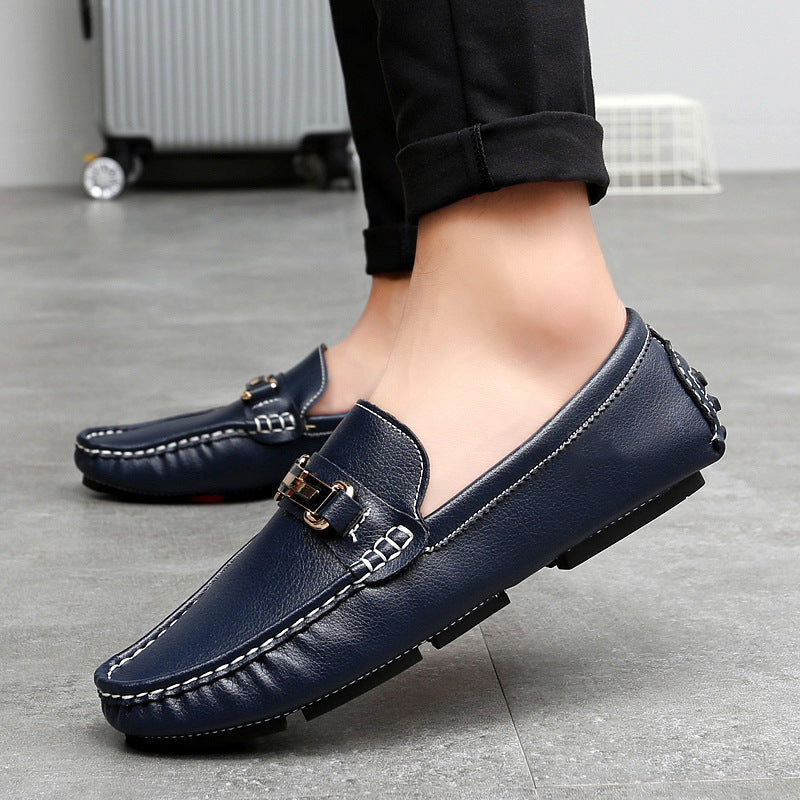 Men's Loafers Fashion Casual Leather Shoes