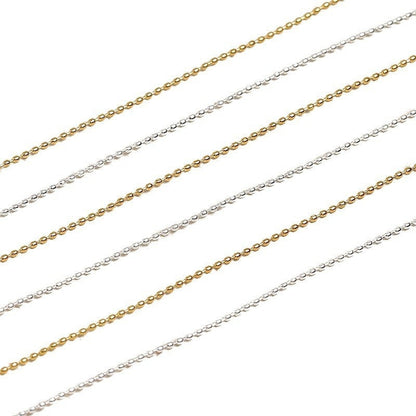 Japanese-style Nail Art Chain Accessory Metal Bead Chain