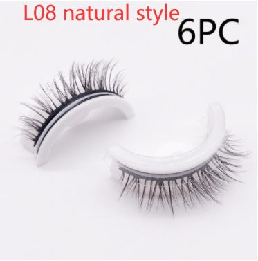 Reusable 3D Self-Adhesive Mink Lashes