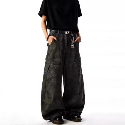 Multi-pocket Camouflage Cargo Pants For Men And Women