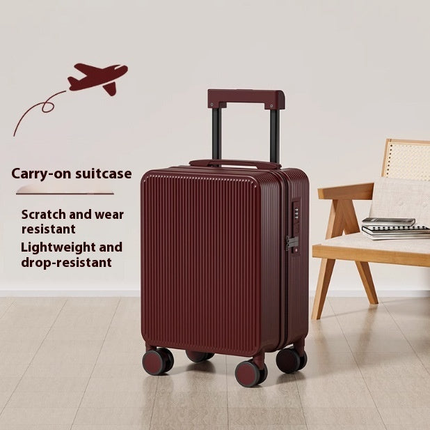 Men's And Women's Trolley Case Zipper Suitcase