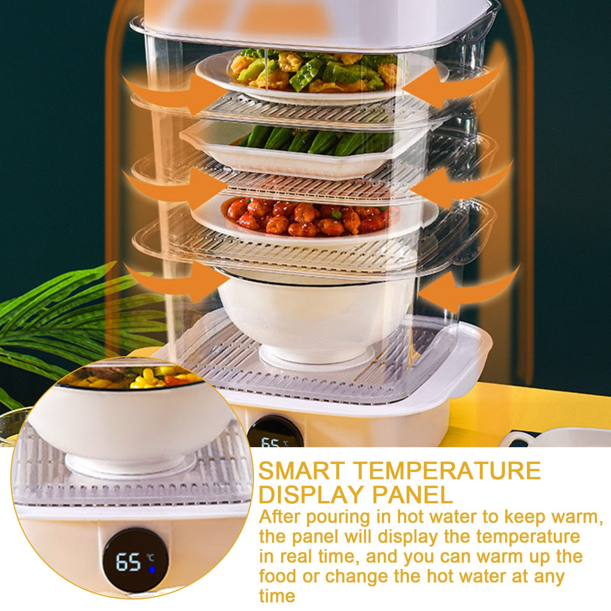 Multi Layer Kitchen Food Cover Box