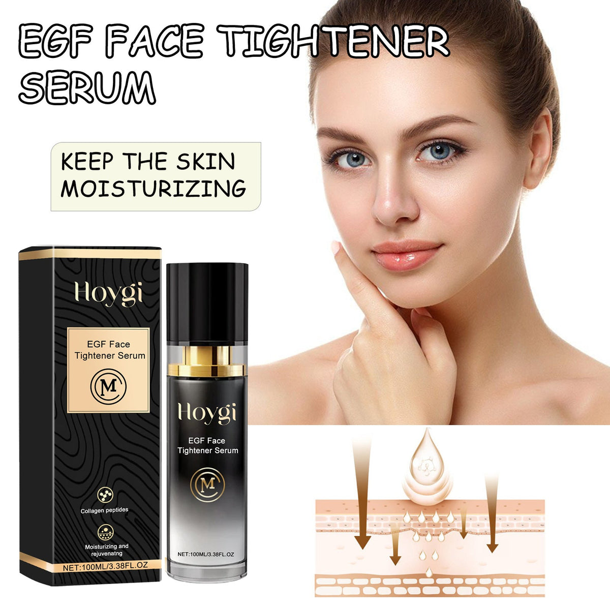 Facial Care Solution Wrinkle Rejuvenation Moisturizing