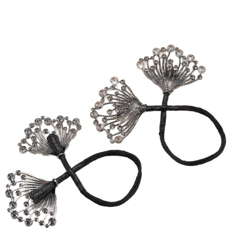 New Summer Fan-shaped Flower Hair Styling Tool