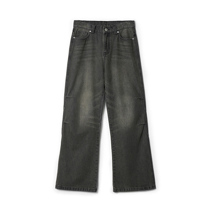 Men's American Retro Washed Jeans Men