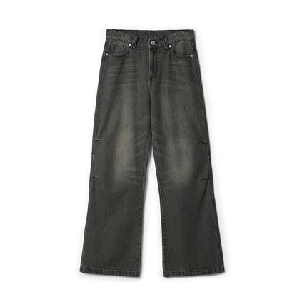 Men's American Retro Washed Jeans Men