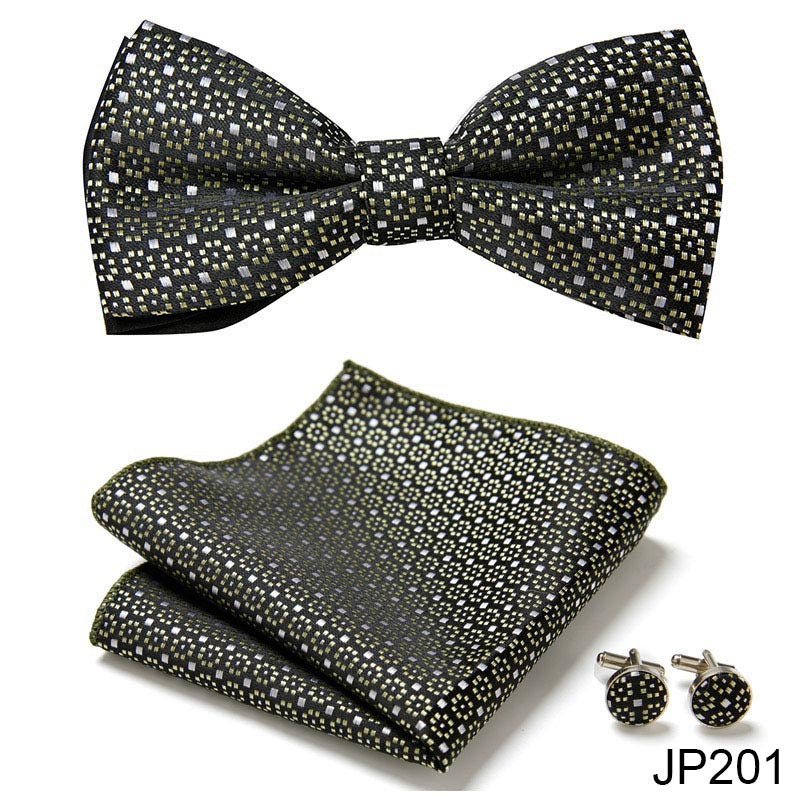 Men's Formal Suit British Korean Bow Tie