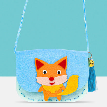 Cartoon Non-woven Bag Kindergarten Paste Material Package Educational Toys