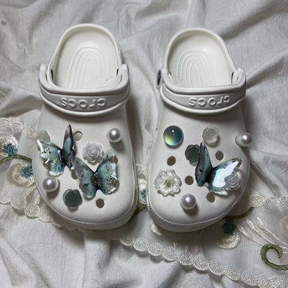 Flower Shoe Buckle Accessories Upper Decoration
