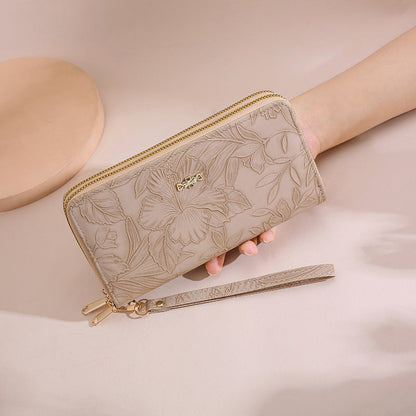Womens Stylish Long Wallet With Large Capacity