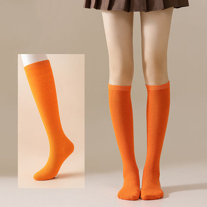 Women's Japanese-style Solid-color JK Socks