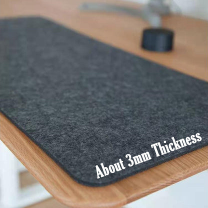 Minimalistic Non-Slip Protector Felt Desk Pad Extended Mouse Keyboard Laptop Gaming PC Accessories C