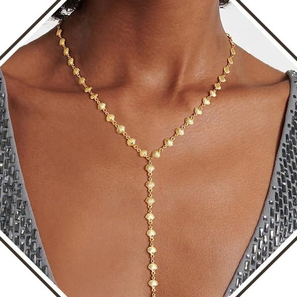Elegant Sun And Moon Pendant Necklace