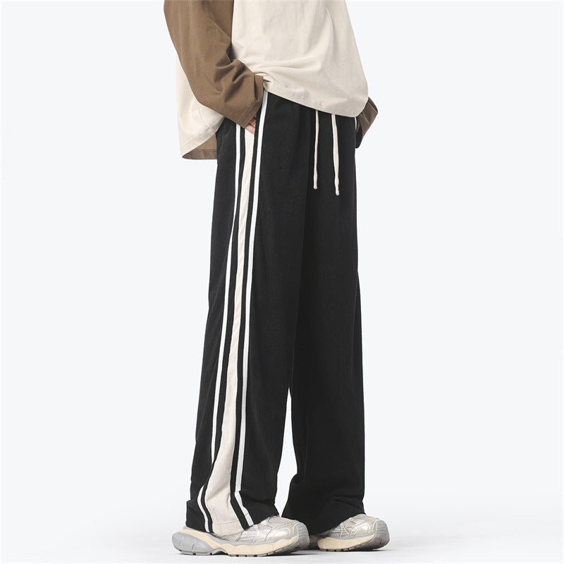 Men's Corduroy Straight-leg Casual Pants