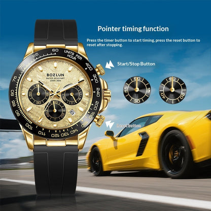 Men's Multi-Function Panda Quartz Watch