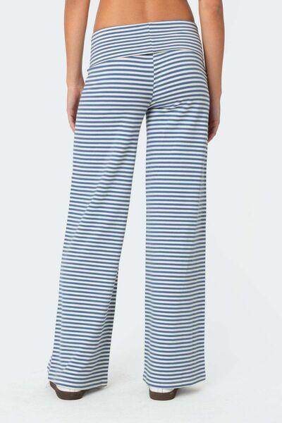 Stylish Striped Wide Leg Pants for Comfortable Fashion