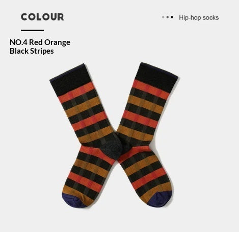 French Creative Socks Illustration Art Socks For Men And Women Couples