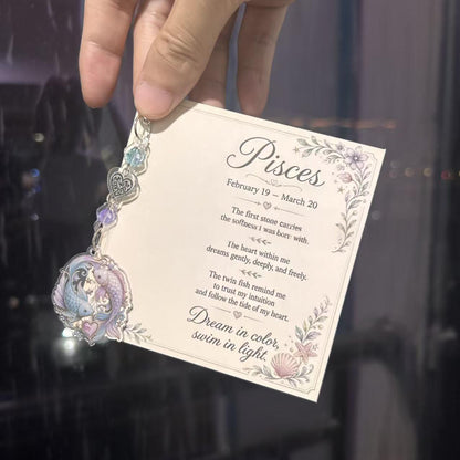 Trendy Cute And Practical Twelve-zodiac-keychain