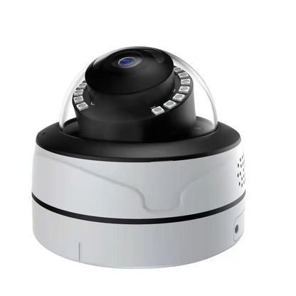 POE Surveillance Camera, Domehemispherical, Indoor, 4-megapixel High Definition