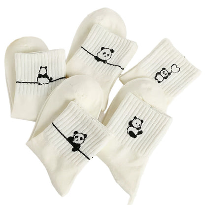 Womens Thin, Breathable White Ankle Socks