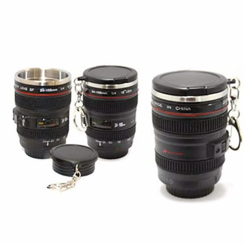 3-Pack: Mini Camera Lens Shot Glasses