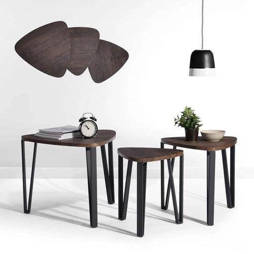 3-Pack: Stacking Side Table Set