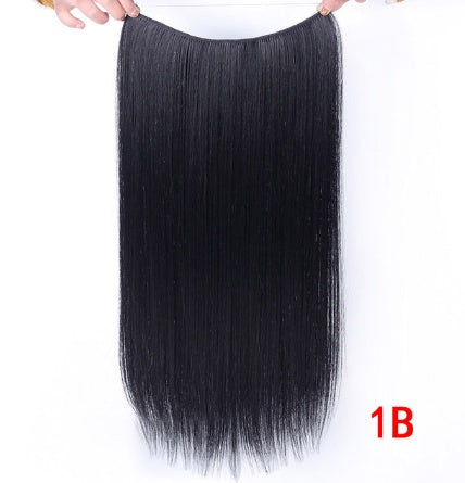 24" Invisible Wire Synthetic Hair Extensions