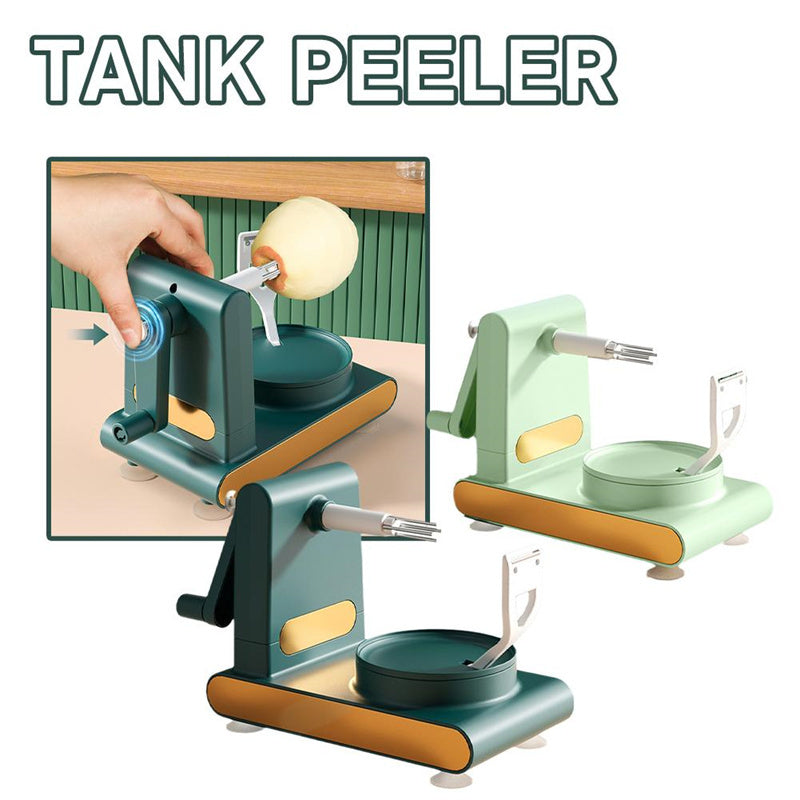 Hand-Cranked Multifunctional Peeler Cutter Slicer