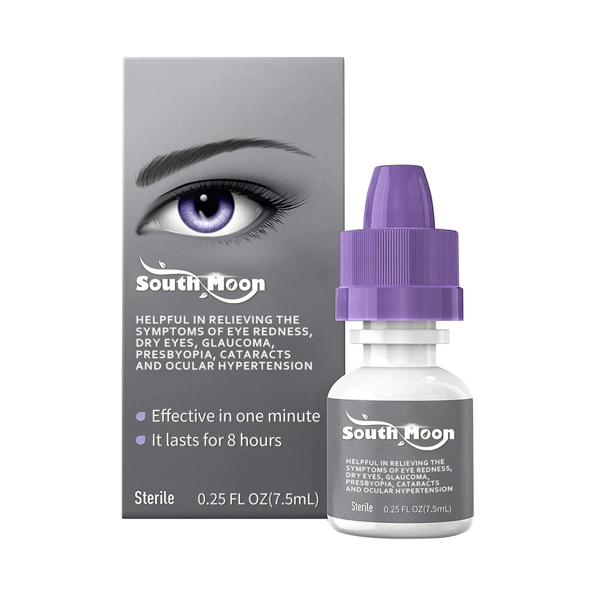 Eye Drops, Repair Eye Dry Tired Red And Giddy Eyes Care Solution