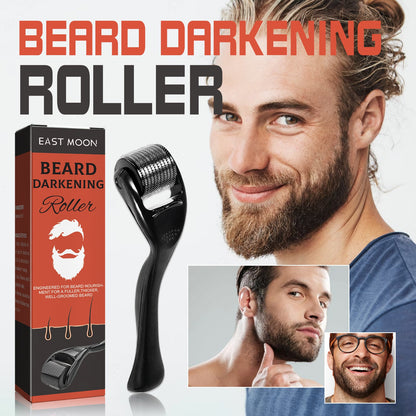 Beard Bushy Roller, Strong Root Moistens Soft Light For Men Nourishing Bushy Growing Beard Comb