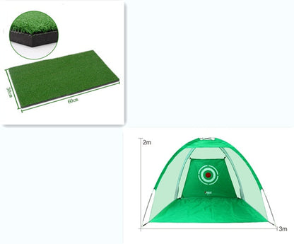 Golf Practice Net Tent - Hitting Cage & Training Equipment
