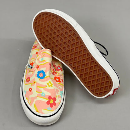 VANS Slip-On VR3 SF 50% Organic Cotton Shoe Women's 5.5 Men's 4.5 Groovy Floral