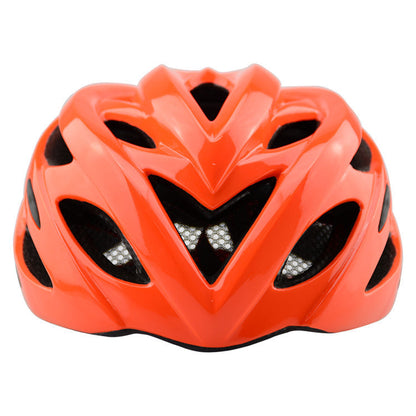 Bicycle integrated riding helmet