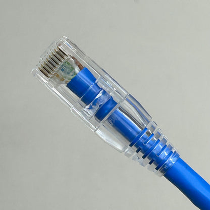 HUBBELL PREMISE (5 Pack) Copper Solutions Ascent Patch Cord Cat 6A 1' Length Blue HC6AB01