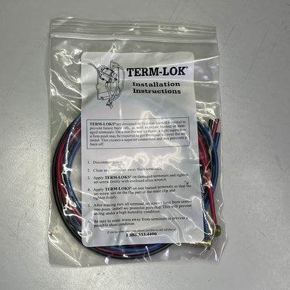MARS Compressor Stake On Repair Kit 600 V 3 Wire 10 Gauge Red/Blue/Black 86388