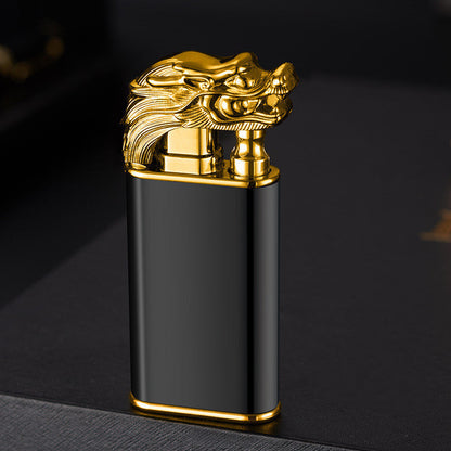 Blue Flame Double Fire Metal Lighter