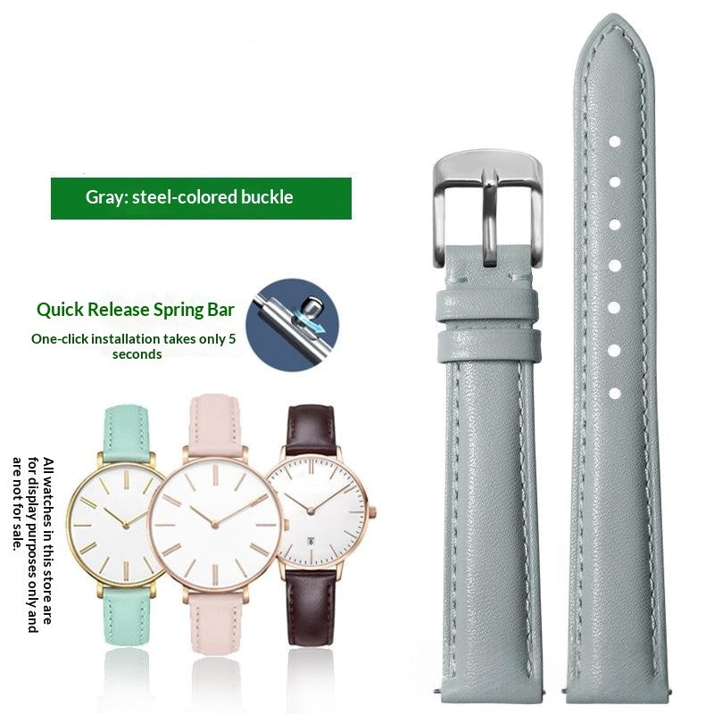 Full-grain Plain-weave Cowhide Compatible With Straps From Multiple Brands