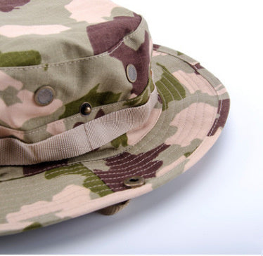 Camouflage Summer Fisherman Sunscreen Hat