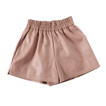 Womens New Springautumn High-waisted Shorts