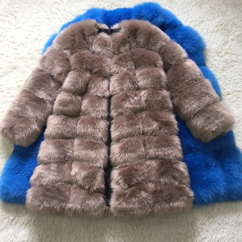 Thick Warm Fur Coat For Women