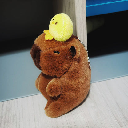 Capabala Figurine Doll Plush Toy Key Chain