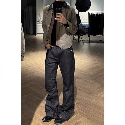 Summer New Versatile Washed Denim Jeans For Boys