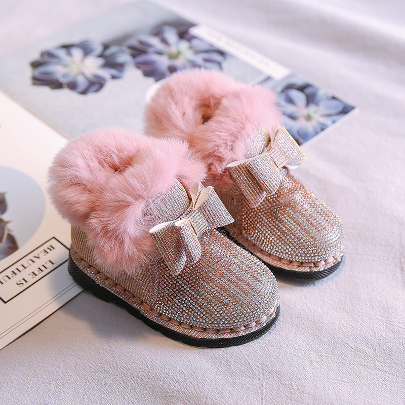 Baby snow cotton winter shoes