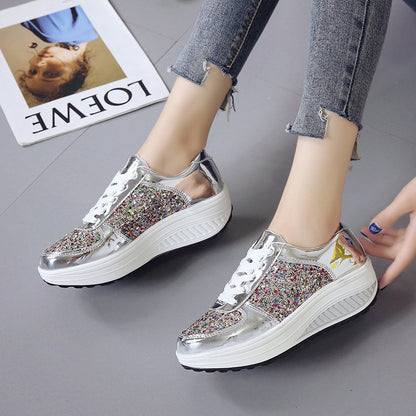 New sequin sneakers