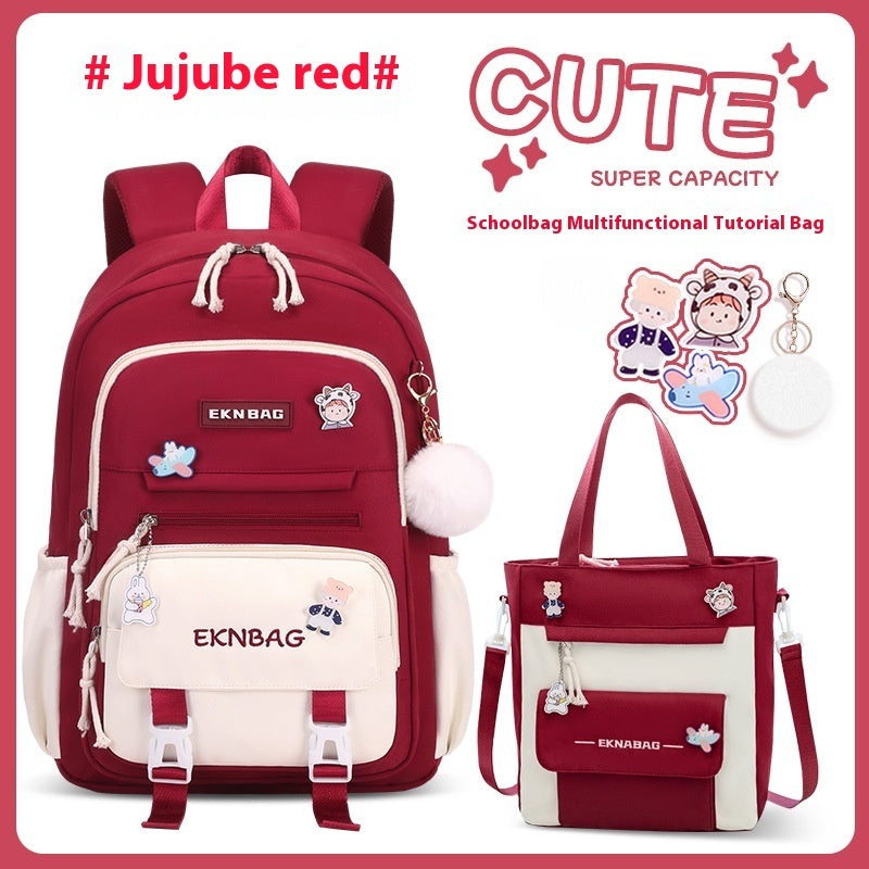 Student Children Schoolbag Girls Waterproof Backpack