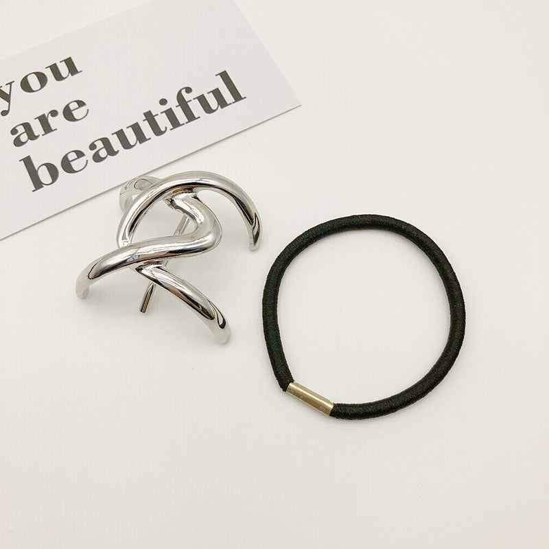 Ponytail Hair Hook Alloy Simple Stylish Hair Accessories