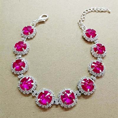 Rhinestone Rhinestone Dog Necklace Jewelry