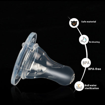 Liquid Silicone Baby Nipple Soft Simulation Feeding
