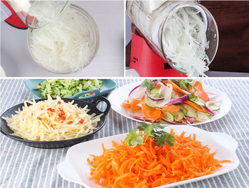 Manual Round Mandoline Vegetable Slicer